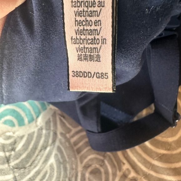 Victoria's Secret Blue, White, and Pink Bra Trio - Picture 4 of 6